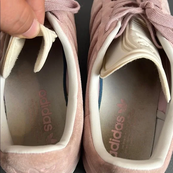 adidas gazelle Pink Suede Sneakers size 8.5 - Picture 9 of 13